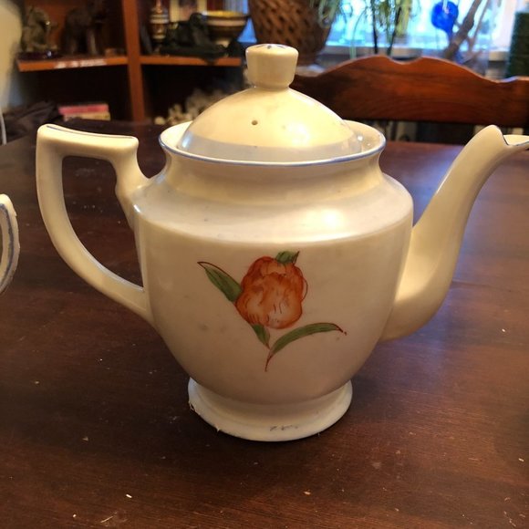 Vintage Japanese Teapot with sugar bowl and Creame - Picture 8 of 8